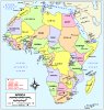 Carte de l'Afrique